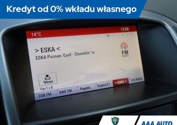 Opel Astra cena 40000 przebieg: 181340, rok produkcji 2016 z Nowe Miasto Lubawskie małe 106